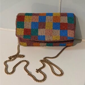 Colorful Beaded Women's Bag